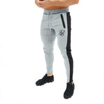 Sik Silk Men's Fitness Pants, Aesthetic, Tight Fit Joggers, Flexible Bodybuilding Workout pants