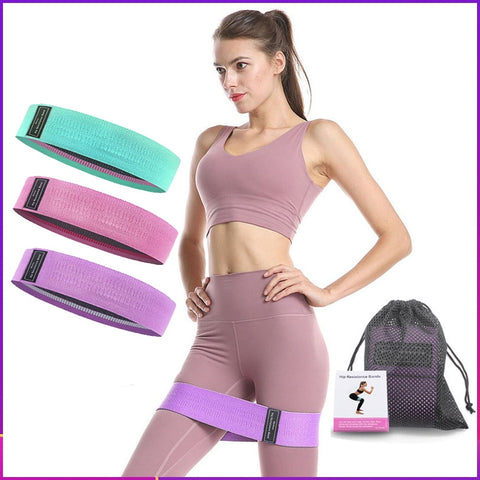 Booty Bands Set Workout Rubber Elastic Sport Booty Band Fitness Equipment For Yoga Gym Training Fabric Bandas Elasticas