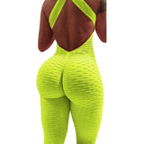 Women's Sport/Yoga Knitted Jumpsuit and Workout Sets