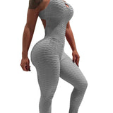 Women's Sport/Yoga Knitted Jumpsuit and Workout Sets