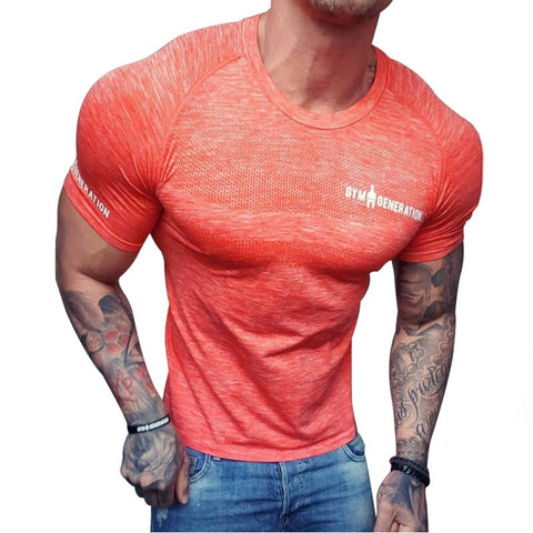 Gym Generation Athletic Fit T-shirt, Comfortable Tight Fit Compression