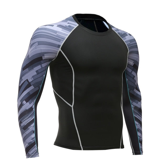 Wolf 3D Printed T-shirt Compression Tights Men Fitness Running Shirt B –  Twitch Unlimited