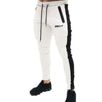 2019 Fashion Men Gyms Pants Joggers Fitness Casual Long Pants Men Workout Skinny Sweatpants Jogger Tracksuit Cotton Trousers