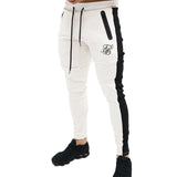 Sik Silk Men's Fitness Pants, Aesthetic, Tight Fit Joggers, Flexible Bodybuilding Workout pants