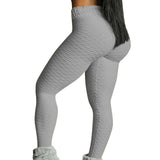 Laamei Women's High Waist, Knitted Fitness Leggings, Booty Lifting Workout Leggings