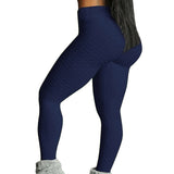 Laamei Women's High Waist, Knitted Fitness Leggings, Booty Lifting Workout Leggings