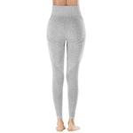 Light, Solid-Colored Seamless Women's Leggings