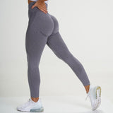 Light, Solid-Colored Seamless Women's Leggings