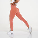 Light, Solid-Colored Seamless Women's Leggings