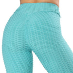 Scrunch Back, Multi-colored and Solid Women's Fitness Leggings