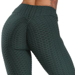 Scrunch Back, Multi-colored and Solid Women's Fitness Leggings