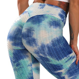 Scrunch Back, Multi-colored and Solid Women's Fitness Leggings