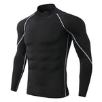 Fitness Compression Long-Sleeve, Rashguard, Great for MMA, Quick Dry, Sport Apparel