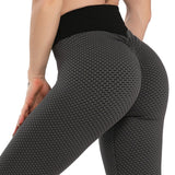 FITTOO Seamless Athletic Gym Leggins Scrunch Butt Leggings Women's Pants Fitness Pants High Waist Workout Breathable Leggins