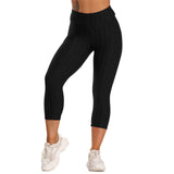 Scrunch Back, Multi-colored and Solid Women's Fitness Leggings