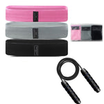 Booty Bands Set Workout Rubber Elastic Sport Booty Band Fitness Equipment For Yoga Gym Training Fabric Bandas Elasticas